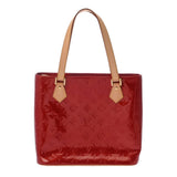 LOUIS VUITTON ルイヴィトン モノグラムヴェルニ ヒューストン ポムダムール M91385 レディース ヴェルニ ハンドバッグ ABランク 中古 銀蔵