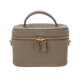 LOUIS VUITTON ルイヴィトン アンプラント ヴァニティ PM 2WAY トゥルトレール/クレーム M45608 レディース レザー バニティバッグ Aランク 中古 銀蔵