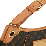 LOUIS VUITTON ルイヴィトン モノグラム ガリエラ PM ブラウン M56382 レディース モノグラムキャンバス ショルダーバッグ Bランク 中古 銀蔵