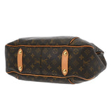 LOUIS VUITTON ルイヴィトン モノグラム ガリエラ PM ブラウン M56382 レディース モノグラムキャンバス ショルダーバッグ Bランク 中古 銀蔵