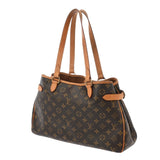 LOUIS VUITTON ルイヴィトン モノグラム バティニョール オリゾンタル ブラウン M51154 レディース モノグラムキャンバス トートバッグ Bランク 中古 銀蔵