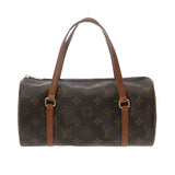 LOUIS VUITTON ルイヴィトン モノグラム パピヨン PM ブラウン M51366 レディース モノグラムキャンバス ハンドバッグ ABランク 中古 銀蔵