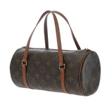 LOUIS VUITTON ルイヴィトン モノグラム パピヨン PM ブラウン M51366 レディース モノグラムキャンバス ハンドバッグ ABランク 中古 銀蔵