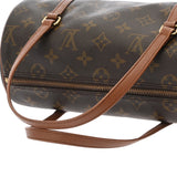 LOUIS VUITTON ルイヴィトン モノグラム パピヨン PM ブラウン M51366 レディース モノグラムキャンバス ハンドバッグ ABランク 中古 銀蔵