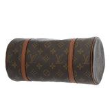 LOUIS VUITTON ルイヴィトン モノグラム パピヨン PM ブラウン M51366 レディース モノグラムキャンバス ハンドバッグ ABランク 中古 銀蔵