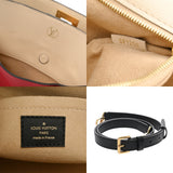 LOUIS VUITTON ルイヴィトン モノグラム オンマイサイド MM ルージュピラット M53824 レディース カーフレザー/モノグラムキャンバス 2WAYバッグ Aランク 中古 銀蔵