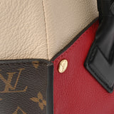 LOUIS VUITTON ルイヴィトン モノグラム オンマイサイド MM ルージュピラット M53824 レディース カーフレザー/モノグラムキャンバス 2WAYバッグ Aランク 中古 銀蔵
