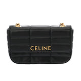 CELINE セリーヌ チェーンショルダー ブラック 111273EYD.38NO レディース カーフ ショルダーバッグ 新品 銀蔵