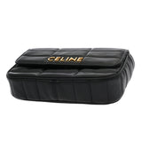 CELINE セリーヌ チェーンショルダー ブラック 111273EYD.38NO レディース カーフ ショルダーバッグ 新品 銀蔵