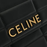 CELINE セリーヌ チェーンショルダー ブラック 111273EYD.38NO レディース カーフ ショルダーバッグ 新品 銀蔵