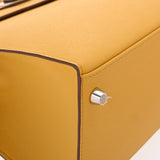 HERMES エルメス ケリー 28 外縫い ジョーヌアンプル Y刻印(2020年頃) レディース ヴォーエプソン ハンドバッグ Aランク 中古 銀蔵