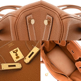 HERMES エルメス バーキン 30 ゴールド □N刻印(2010年頃) レディース トゴ ハンドバッグ Aランク 中古 銀蔵