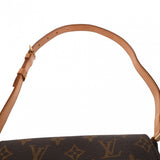 LOUIS VUITTON ルイヴィトン モノグラム ミュゼット サルサ ショート ブラウン M51258 レディース モノグラムキャンバス ショルダーバッグ Bランク 中古 銀蔵