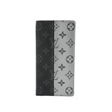 LOUIS VUITTON ルイヴィトン モノグラムエクリプス エクリプススプリット ポルトフォイユ ブラザ ノワール/シルバー M63027 メンズ モノグラムキャンバス 長財布 Bランク 中古 銀蔵