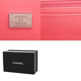 CHANEL シャネル マトラッセ チェーンショルダー 20cm ピンク レディース ラムスキン ショルダーバッグ Aランク 中古 銀蔵