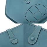 HERMES エルメス エヴリン GM ブルージーン □I刻印(2005年頃) レディース トリヨンクレマンス ショルダーバッグ Bランク 中古 銀蔵
