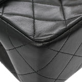CHANEL シャネル マトラッセ ミニ チェーンショルダー 17cm ブラック レディース ラムスキン ショルダーバッグ ABランク 中古 銀蔵