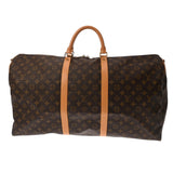 LOUIS VUITTON ルイヴィトン モノグラム キーポル バンドリエール 60 2WAY ブラウン M41412 ユニセックス モノグラムキャンバス ボストンバッグ ABランク 中古 銀蔵