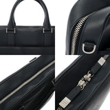 CHRISTIAN DIOR クリスチャンディオール 2WAY ビジネスバッグ ネイビー ユニセックス レザー ビジネスバッグ ABランク 中古 銀蔵