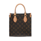 LOUIS VUITTON ルイヴィトン モノグラム サックプラ BB ブラウン M46265 ユニセックス モノグラムキャンバス ハンドバッグ Aランク 中古 銀蔵