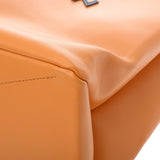 LOUIS VUITTON ルイヴィトン ショッパーバッグ MM ポップアップストア限定 サフラン M24457 レディース レザー トートバッグ Aランク 中古 銀蔵