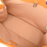 LOUIS VUITTON ルイヴィトン ショッパーバッグ MM ポップアップストア限定 サフラン M24457 レディース レザー トートバッグ Aランク 中古 銀蔵