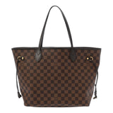 LOUIS VUITTON ルイヴィトン ダミエ ネヴァーフル MM ブラウン N51105 レディース ダミエキャンバス トートバッグ Aランク 中古 銀蔵