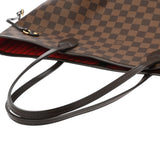 LOUIS VUITTON ルイヴィトン ダミエ ネヴァーフル MM ブラウン N51105 レディース ダミエキャンバス トートバッグ Aランク 中古 銀蔵