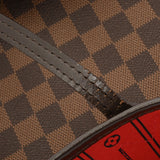 LOUIS VUITTON ルイヴィトン ダミエ ネヴァーフル MM ブラウン N51105 レディース ダミエキャンバス トートバッグ Aランク 中古 銀蔵