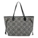 LOUIS VUITTON ルイヴィトン モノグラムジャガード ネヴァーフル MM SINCE 1854 ブラック/グレー M57230 レディース モノグラムキャンバス ハンドバッグ ABランク 中古 銀蔵