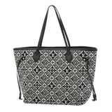 LOUIS VUITTON ルイヴィトン モノグラムジャガード ネヴァーフル MM SINCE 1854 ブラック/グレー M57230 レディース モノグラムキャンバス ハンドバッグ ABランク 中古 銀蔵
