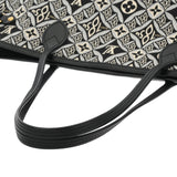 LOUIS VUITTON ルイヴィトン モノグラムジャガード ネヴァーフル MM SINCE 1854 ブラック/グレー M57230 レディース モノグラムキャンバス ハンドバッグ ABランク 中古 銀蔵