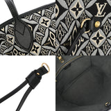 LOUIS VUITTON ルイヴィトン モノグラムジャガード ネヴァーフル MM SINCE 1854 ブラック/グレー M57230 レディース モノグラムキャンバス ハンドバッグ ABランク 中古 銀蔵