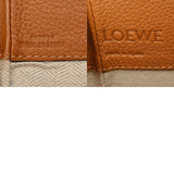LOEWE ロエベ ハンモック ミディアムドローストリング ブラウン レディース レザー 2WAYバッグ ABランク 中古 銀蔵