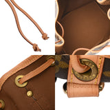 LOUIS VUITTON ルイヴィトン モノグラム プチノエ ブラウン M42226 レディース モノグラムキャンバス ショルダーバッグ ABランク 中古 銀蔵