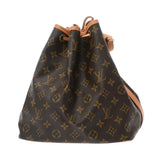 LOUIS VUITTON ルイヴィトン モノグラム プチノエ ブラウン M42226 レディース モノグラムキャンバス ショルダーバッグ ABランク 中古 銀蔵
