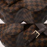 LOUIS VUITTON ルイヴィトン ダミエ ユゼス トートバッグ ブラウン N51128 レディース ダミエキャンバス ハンドバッグ ABランク 中古 銀蔵