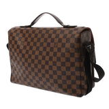 LOUIS VUITTON ルイヴィトン ダミエ ブロードウェイ ブラウン N42270 ユニセックス ダミエキャンバス ショルダーバッグ ABランク 中古 銀蔵