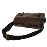 LOUIS VUITTON ルイヴィトン ダミエ ブロードウェイ ブラウン N42270 ユニセックス ダミエキャンバス ショルダーバッグ ABランク 中古 銀蔵