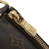 LOUIS VUITTON ルイヴィトン モノグラム ミニ ポシェット アクセソワール ブラウン M58009 レディース モノグラムキャンバス アクセサリーポーチ Bランク 中古 銀蔵
