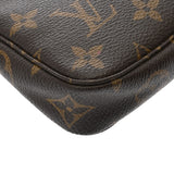 LOUIS VUITTON ルイヴィトン モノグラム ミニ ポシェット アクセソワール ブラウン M58009 レディース モノグラムキャンバス アクセサリーポーチ Bランク 中古 銀蔵