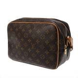LOUIS VUITTON ルイヴィトン モノグラム リポーター PM ブラウン M45254 ユニセックス モノグラムキャンバス ショルダーバッグ Bランク 中古 銀蔵