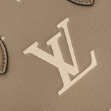 LOUIS VUITTON ルイヴィトン モノグラムアンプラント オンザゴー PM ベージュ M45779 レディース レザー ハンドバッグ Aランク 中古 銀蔵