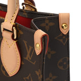 LOUIS VUITTON ルイヴィトン モノグラム サックプラ BB ブラウン M45847 ユニセックス モノグラムキャンバス トートバッグ Aランク 中古 銀蔵