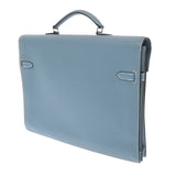 HERMES エルメス ケリー デペッシュ 38 ブルージーン □J刻印(2006年頃) メンズ ヴォーエプソン ビジネスバッグ ABランク 中古 銀蔵