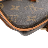 LOUIS VUITTON ルイヴィトン モノグラム ポシェットマル ブラウン M51159 レディース モノグラムキャンバス ウエストバッグ ABランク 中古 銀蔵