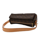 LOUIS VUITTON ルイヴィトン モノグラム ヴィバシテ MM ブラウン M51164 レディース モノグラムキャンバス ショルダーバッグ ABランク 中古 銀蔵