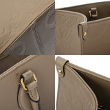 LOUIS VUITTON ルイヴィトン モノグラムアンプラント オンザゴー MM 2WAY トゥルトレール M45607 レディース レザー ハンドバッグ Bランク 中古 銀蔵