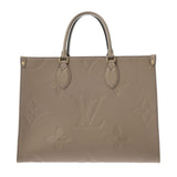 LOUIS VUITTON ルイヴィトン モノグラムアンプラント オンザゴー MM 2WAY トゥルトレール M45607 レディース レザー ハンドバッグ Bランク 中古 銀蔵