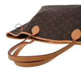 LOUIS VUITTON ルイヴィトン モノグラム ネヴァーフル MM ブラウン M40156 ユニセックス モノグラムキャンバス トートバッグ ABランク 中古 銀蔵